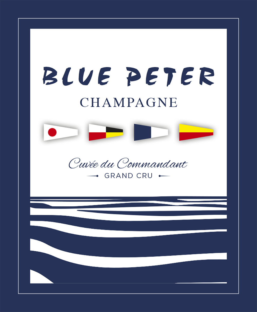 Blue peter etiket